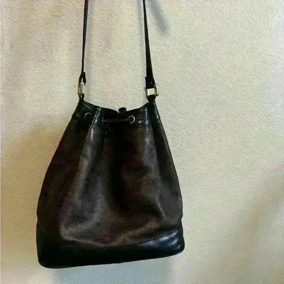 Vintage HCL German Leather Crossbody - Picture 3 of 9